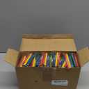 Madisi Crayons Bulk Pack, Regular Size, 4 Colors, 150 Packs, 600 Count
