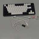 Redragon K673 PRO 75% Wireless Gasket RGB Gaming Keyboard, 3-Modes 81 Keys Compact Mechanical Keyboard Hot-Swap Socket, Dedicated Knob Control and Sound Absorbing Pads, Linear Red Switch