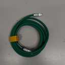 chubbycable Chubby 2.0 Fast Charging Cable Durable Soft Silicone USB C Cable 240W Extra Thick Phone Charger Cord Data Transfer Cord, Dark Green, Type-C to Type-C, 8.2FT