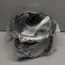 COOK WITH COLOR 6 Cup Rice Cooker 300W - Effortless Cooking and Perfectly, Cooks 3 Cups of Raw Rice for 6 Cups of Cooked Rice, Black