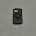 OtterBox Symmetry Series Soft Touch for MagSafe for iPhone 15 Pro - Dark Echo (Black), Sleek Rubber Design, Smooth Finish, Camera Bumpers, and Protective Screen Lip