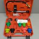 14PCS Pressure Leak Tester Tool Kit, Radiator Pump Pressure Tester for Automotive Cooling System, Water Tank Leakage Detection Tool Set