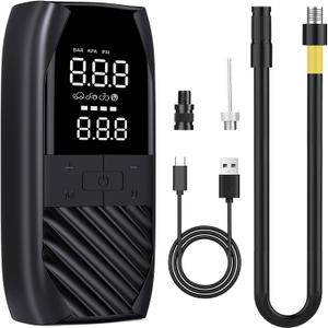 Tire Inflator Portable Air Compressor - Air Pump for Car Tires Battery Powered & 150PSI