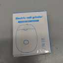 Electric Nail Clipper with Built-in LED Light, 3-Speed Cordless Nail Grinder Cutter, Mess-Free Nail Clippings Catcher, Portable for Fingernails & Toenails, Seniors, Kids & Travel