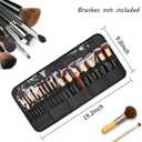OCHEAL Makeup Brush Holder,Makeup Brush Organizer,Travel Makeup Brushes Bag Cosmetic Bags Pouch for Women Cosmetic Brushes Makeup Artist -Brushes Not included