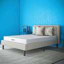 COOL GEL Memory Foam 8-Inch Mattress, CertiPUR-US Certified, Mattress in a Box, Queen, White (Short Queen)