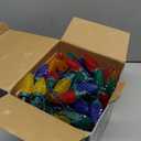 Wintergreen Lighting 25 C9 Multicolor LED Christmas Lights, 17 Ft  Outdoor C9 Christmas Lights for Holiday, Party, and Yard Decor