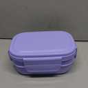 Stackable Bento Box for Adult Kids, Large Capacity 1900ml, Leak-Proof Lunchbox Containers with Utensil Set for Dining Out, Work, Picnic, School (Macaron)