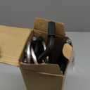 Pants Hangers Space Saving - 2 Pack Closet Organizer and Storage Jean Hangers, Stainless Steel Anti-Slip Clothes Hanger Scarf Holder for Pants Jeans Leggings Trousers Pant Rack, Black