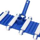 Pool Vacuum Head with Wheels,14" Heavy Duty Head, Pool Cleaner Vac Head, Flexible Swimming Pool Vacuum Head with Swivel