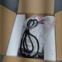 Kismile Nugget Ice Makers Countertop,Portable Ice Machine with Crushed Ice, 35lbs/Day,Self-Cleaning,One-Click Operation for Home Use(Silver)