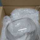 CYS EXCEL Glass Bubble Bowl (H-7.5" W-10", Approx. 2 Gal.) Multiple Size Choices Fish Bowl Vase Glass Round Bowl Terrarium Globe Flower Vase Centerpiece