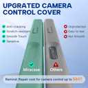 Miracase Magnetic for iPhone 17 Pro Case, Compatible with MagSafe, Integrated Silicone Camera Control Cover, 3.0mm Thicken Shockproof Drop Protection Phone Case for 17 Pro,Midnight Green