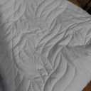 Love's cabin King Size Quilt Set Blue Bedspreads - Soft Bed Summer Lightweight Bedspread Comforter
