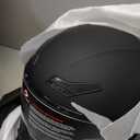 MXJ Gear Motorcycle Helmets for Adult Men Women,MG666 Full Face Helmet(L, Black)