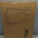 3W Floor Mats Fit 2022-2024 2025 2026 Lexus NX/NX250/NX350 (Not for Hybrid), TPE All Weather Custom Fit Floor Liner for Lexus NX, 1st & 2nd Row Car Mats, Black