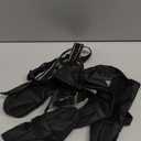 BECROWM Waterproof Dog Boots for Small/Medium Dogs Dog Paw Protectors Dog Suspender Boots AntiSlip Pet Shoes for Outdoor Walking, Reflective StayOn,DirtProof Comfortable Booties (Black, Small)