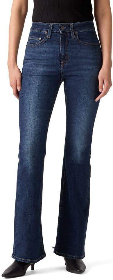 Levi's Women's 726 High Rise Flare Jeans , Eternal Indigo Dark (Stretch), 29 Short