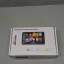 [2026 Fully Laminated Screen] CarpodGo T3 Pro Portable 60fps Wireless Carplay Android Auto,8.9 Inch 1920 * 720 IPS Touch Screen Car Stereo, Display-Only BT Mode Supports Steering Wheel Controls