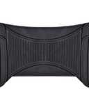 BDK Heavy Duty Rugged Ridged Complementary Rubber Rear Floor Mats Liners, All Weather Protection, Designed for Trucks Cars Sedan SUV