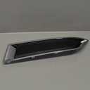 Fog Light Grille Cover Compatible with 2013-2016 GMC Acadia 2017 Limited Left Driver Side Bumper Cover Grille With Chrome Molding Front Upper Mounts Below Head Light # GM1038155 20982401