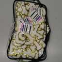 Self-Adhesive Chenille Letters Patches: NICEVINYL 104PCS White Preppy Letter Patches Stickers for Clothing Backpacks - Embroidered Cheille Initial Patch for DIY Decor