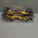 Remote Control Car for Boys 4-7 8-12 Drift Rc Cars with 360° Rotation, Spray, Music & Lights 1:12 Rechargeable Rc Car Toys 10-12km/h Sport Race Toy Cars Gifts for Kids - Gold
