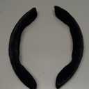 2 Pcs Car Steering Wheel Cover for Tesla Model S 2016 2017 2018 2019 2020 2021 2022-pr, Breathable All-Season Comfort Steering Wheel Cover Segmentation Wheel Cover Car Accessories (normal)