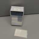 Automatic Mouthwash Dispenser for Bathroom, 700mL Wall Mounted Bathroom Accessories with Magnetic Cups, 3 Adjustable Settings for All Age Groups, Battery-Operated,Touchless, No-Spill Design (White)