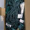 Dirnun Led Christmas Net Lights Green Outdoor Christmas Lights 160LED 5ftx7ft, Waterproof Outdoor Indoor Fairy Mesh Net Light for Xmas Party, Yard, Patio, Trees, Shrubs, Bushes Decorations