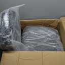 Drafting Chair Tall Office Chair for Standing Desk - Shop Stool with Backrest, Esthetician Drafting Stool with Wheels,Counter Height Chair for Studio, Workbench (Black, with Foot Rest)