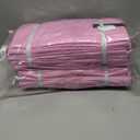 12 Pack Extra Large Moving Bags, Heavy Duty Packing Bags with Zippers and Handles for Space Saving, Clothes Storage, College Essentials, Travel, Pink