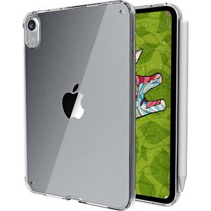 TineeOwl Arctic for iPad mini 7 A17 Pro Case, iPad mini 7th/6th Generation Ultra Thin Case (2024/2021) Crystal Clear, Supports Apple Pencil Charging and Touch ID, TPU Bumper (Clear)
