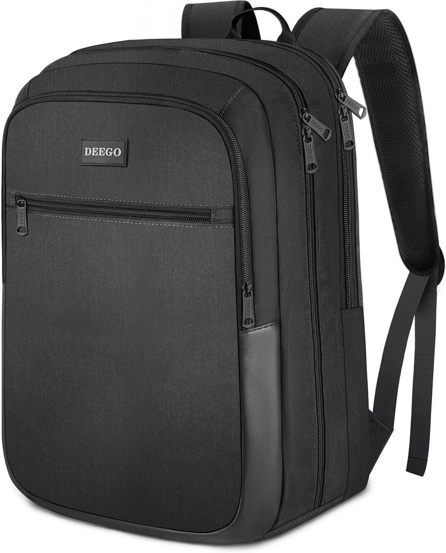 DEEGO Smell Proof Bag, Smell Proof Backpack Water Resistant Smell Proof Bags (Black)