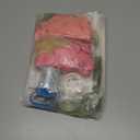 Sweet Baby Co. Baby Shower Decorations for Girl with Pink Balloon Arch Garland Kit, Baby Girl Banner Decor, Eucalyptus Boho Greenery Vine, Light Pink, Peach Blush, Gold, Confetti Balloons