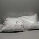 MIULEE 18x18 Pillow Inserts, Pack of 2 Down Feather Premium Throw Pillows with Cotton Fabric for Bed Couch Living Room Sofa