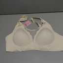 MOVINUN Womens Deep V Bras Wireless Comfortable Bra Supportive No Underwire Bras Tshirt Push Up Bralettes Plunge Seamless Bra Nude L