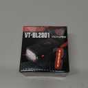 Victoper Bike Light, High Lumens Super Bright Bicycle Lite, 6+4 Modes USB Rechargeable Bike Headlight & Taillight Set, Waterproof Safety Bike Front & Rearlight for Road, Mountain, Night Riding (2 LED Type: Standard, Black)