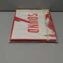 Kolldenn 5 Senses Gift Bags for Him Her Five Senses Gift Bag with Ribbon Handles and Tissue Paper Present Wrappings for Valentine Wedding Birthday Mothers Day(White Red,11.8 x 10 x 4 Inch)