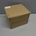 JBGIYOSG Glass Mushroom Table Lamp, 5.9" Cute LED Night Light for Home Decor, Battery Operated (3 AA), Modern Ambient Light for Living Room Bedroom Office Clear