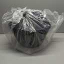 Black Rattan Pendant Light,12" Hand Woven Pendant Lights Coastal Lighting Fixtures Adjustable Boho Chandelier for Kitchen Island Dining Room Bedroom Foyer Brown