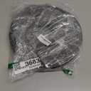 U-Shape Edge Banding - Fits 1/2" Edge, Rubber Trim for Sharp/Rough Surfaces, Veneer, Sheet Metal, Tables, Cars, Trucks, Boats & More - 20FT (Black)