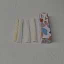 Ivory Spiral Taper Candles Twisted Candle Conical Stick Candles for Holiday Wedding Party Wax Unscented Dinner Candle Dripless,Christmas Gift H 10 Inch, 4pcsIvory-B