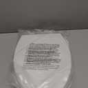 Toilet seat Elongated with Slow Close Hinges, Four Bumpers Never Loosen and Easily Remove, Two Sets of Parts, Plastic, White