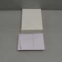 60 Set Blank Watercolor Cards with Envelopes, 140lb/300GSM Folded Watercolor Postcard 6x8 Inch White Envelopes 4x6 Inch Heavyweight Pure Cotton Postcard DIY Painting for Invitation Greeting Thank You