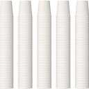 JOLLY PARTY 2 oz Bathroom Cups, 700 Pack Small Paper Cups, White Mouthwash Cups, Disposable Mini Paper Espresso Cup, Paper Sampling Cup