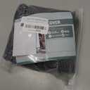 Turquoize Stretch Armrest Covers for Chairs and Sofas Couch Arm Covers for Sofa Spandex Jacquard Armrest Cover Anti-Slip Furniture Protector Washable Armchair Slipcovers for Recliner Set of 2, Gray (Grey)