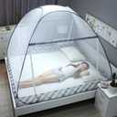 Mosquito Net for Bed, Portable Foldable Mosquito Met Mosquito Mesh Net, Fine Mesh Mosquito Net for Bed(B,1.5 * 2.0m)