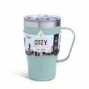 Manna™ Cozy™ Stainless Steel Coffee Mug - Green, 18 Oz