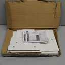 MINDEPOT 2 Tier Computer Monitor Stands with Drawer and 2 Pencil Holder, Metal Monitor Stand, Office Desk Accessories Workspace Desktop Organizers for Office Supplies, Black